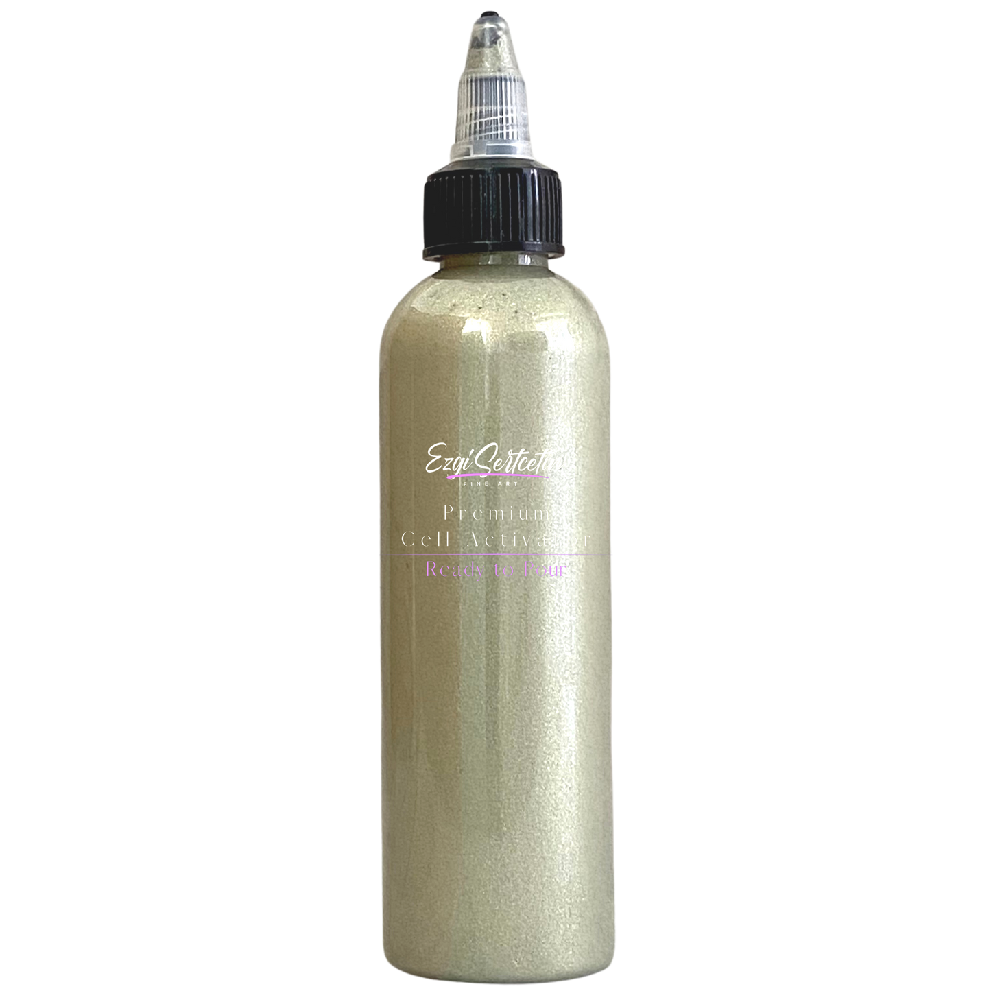 Premium Cell Activator | Ready to Pour | Create Perfect and Unique Cells in your Painting Works | 4oz by Volume | by Ezgi Sertcetin