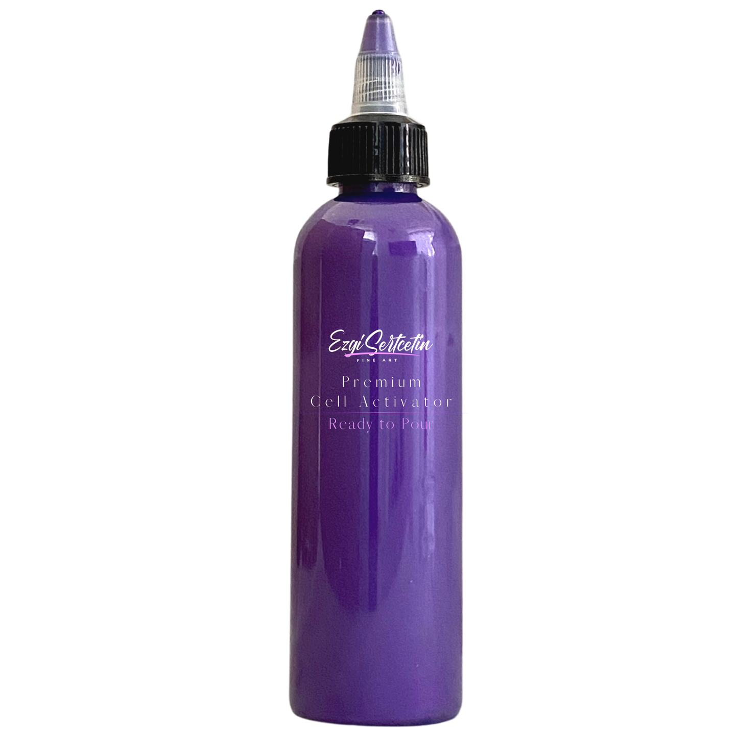 Premium Cell Activator | Ready to Pour | Create Perfect and Unique Cells in your Painting Works | 4oz by Volume | by Ezgi Sertcetin