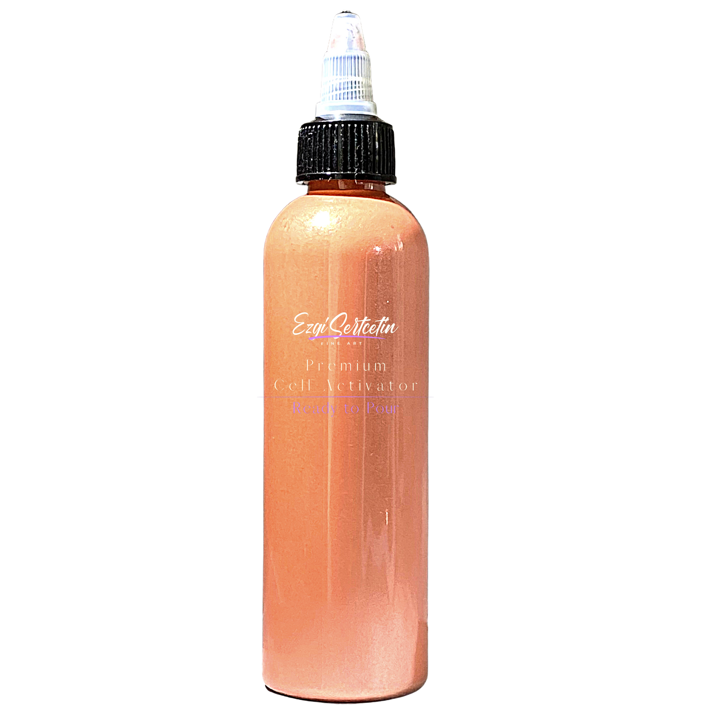 Premium Cell Activator | Ready to Pour | Create Perfect and Unique Cells in your Painting Works | 4oz by Volume | by Ezgi Sertcetin