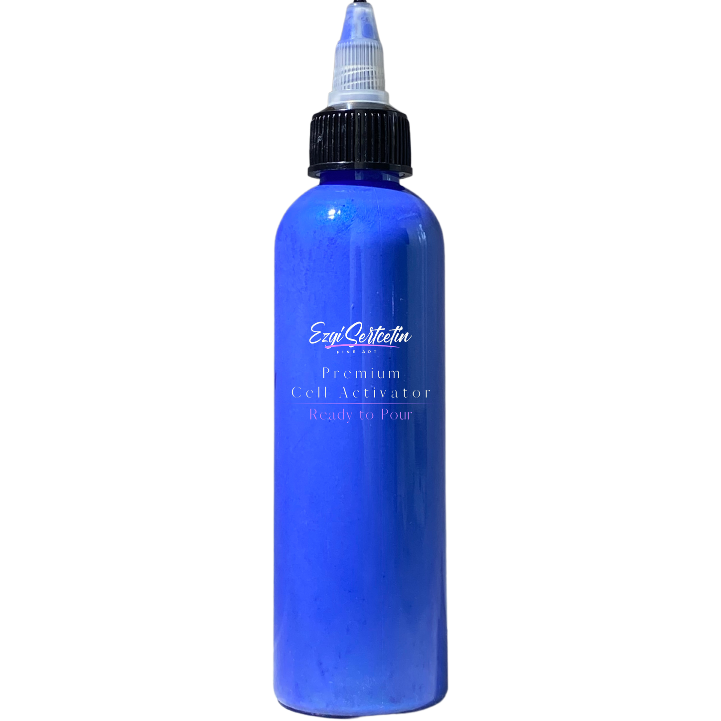 Premium Cell Activator | Ready to Pour | Create Perfect and Unique Cells in your Painting Works | 4oz by Volume | by Ezgi Sertcetin
