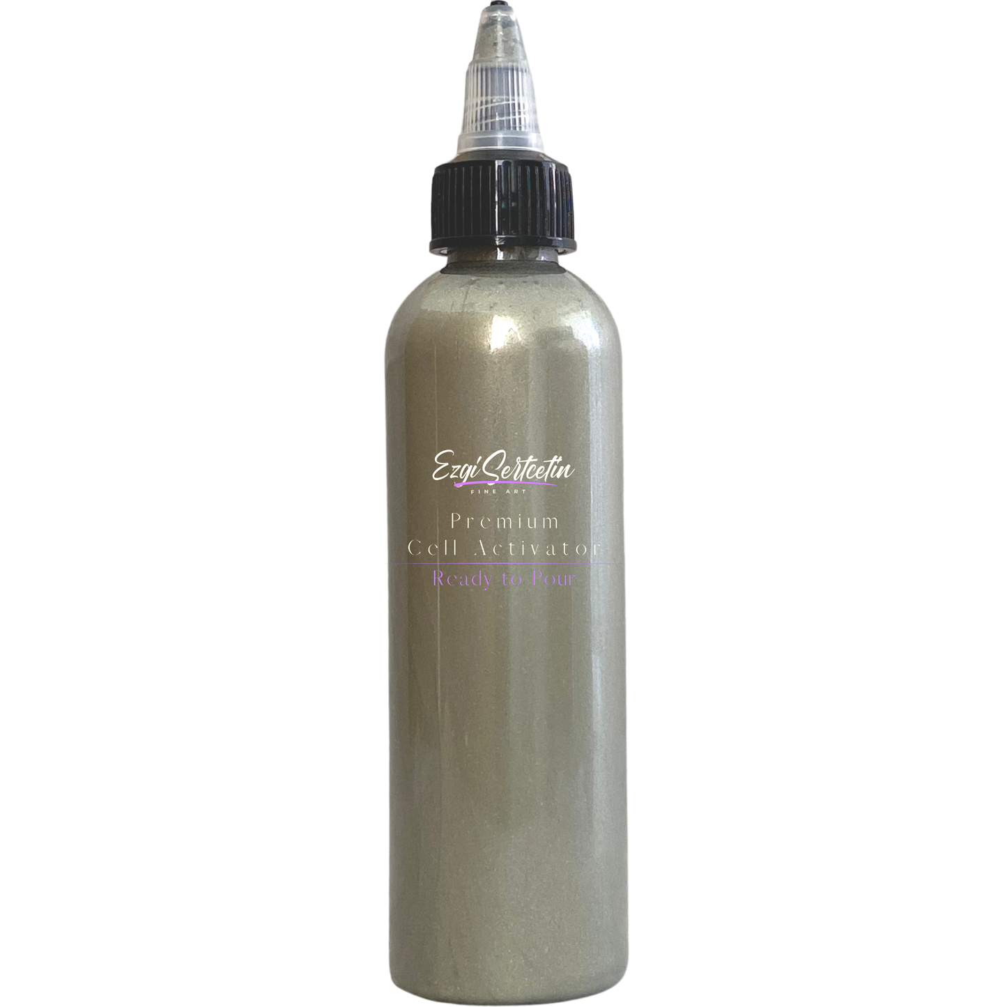 Premium Cell Activator | Ready to Pour | Create Perfect and Unique Cells in your Painting Works | 4oz by Volume | by Ezgi Sertcetin