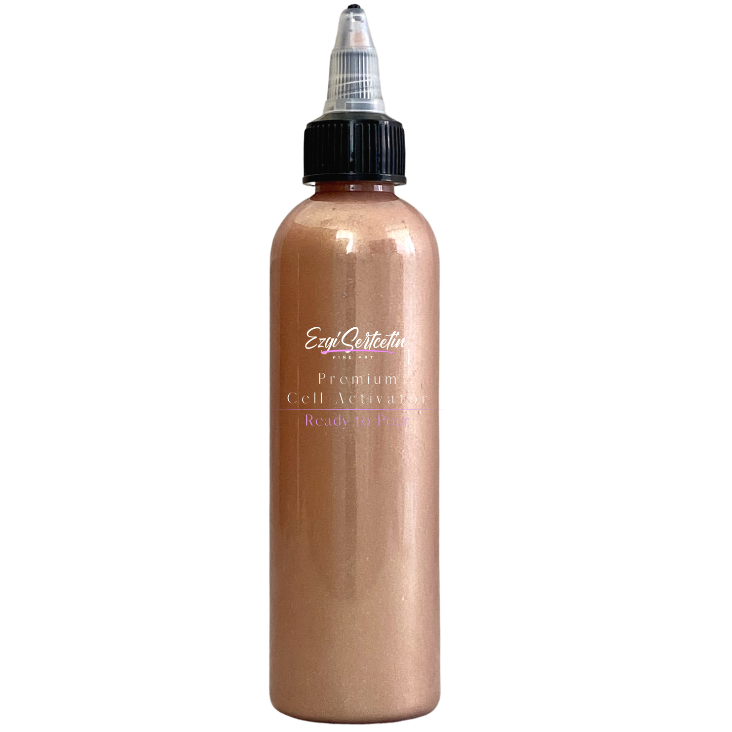 Premium Cell Activator | Ready to Pour | Create Perfect and Unique Cells in your Painting Works | 4oz by Volume | by Ezgi Sertcetin