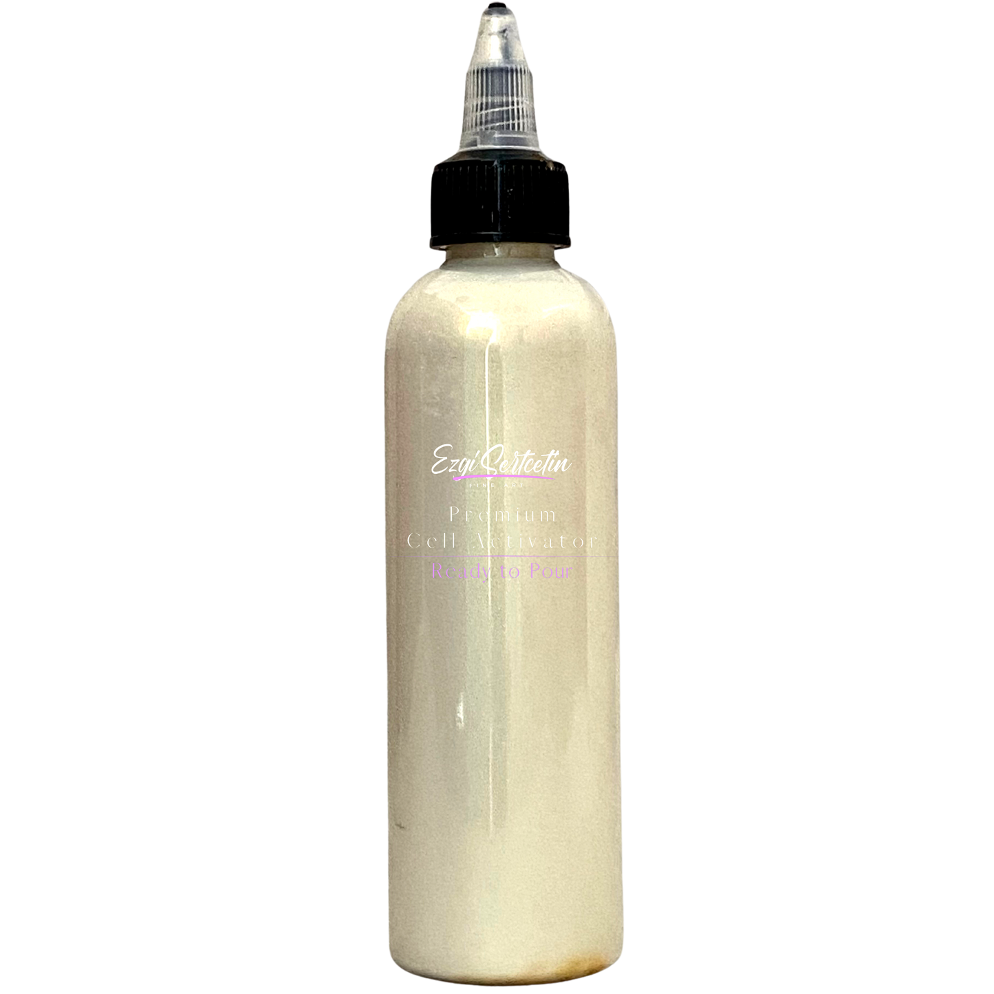 Premium Cell Activator | Ready to Pour | Create Perfect and Unique Cells in your Painting Works | 4oz by Volume | by Ezgi Sertcetin