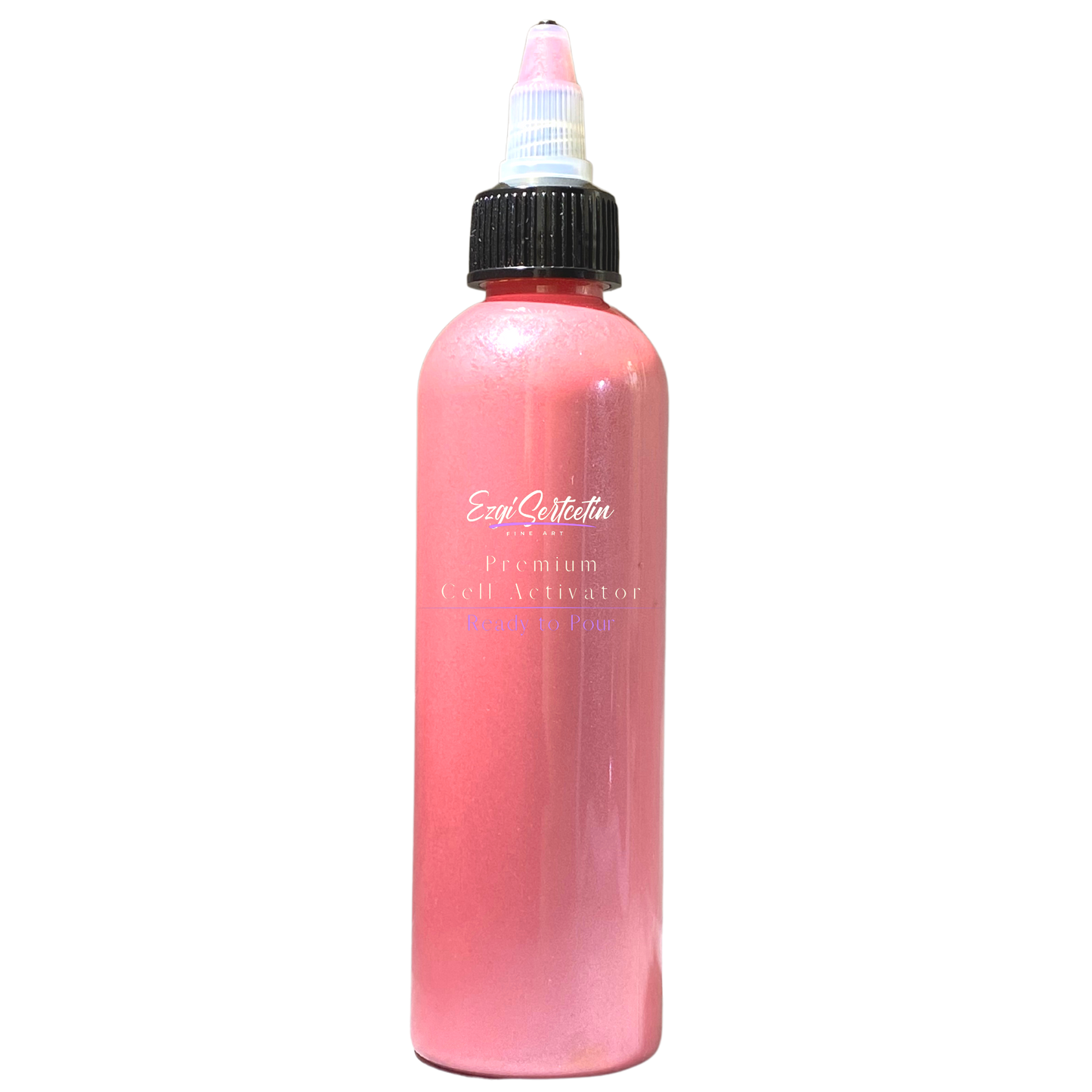 Premium Cell Activator | Ready to Pour | Create Perfect and Unique Cells in your Painting Works | 4oz by Volume | by Ezgi Sertcetin