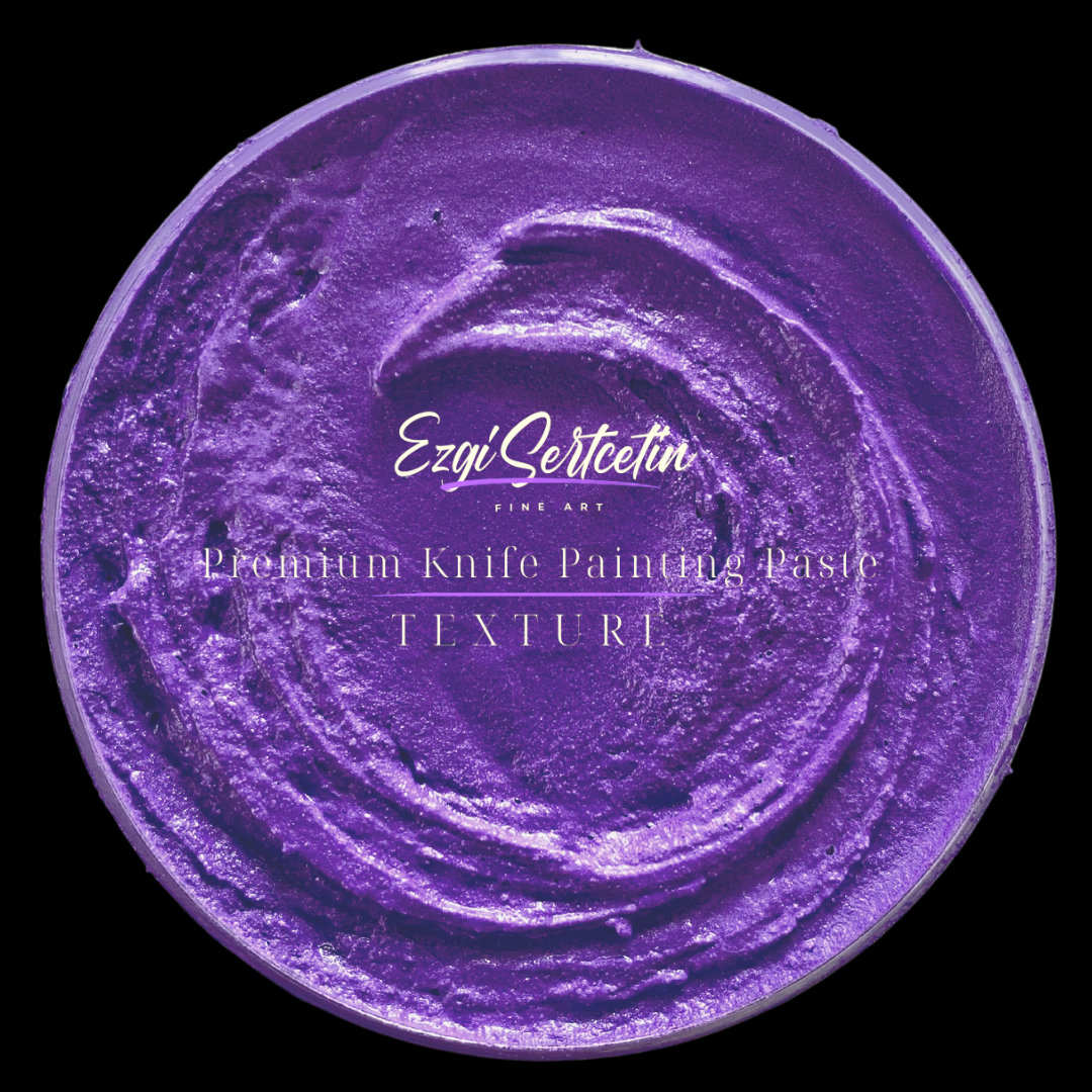 Premium Palette Knife Painting Paste|Texture Paste|Authentic Bright Colors|Ready to Use|Easy to Apply| 6oz