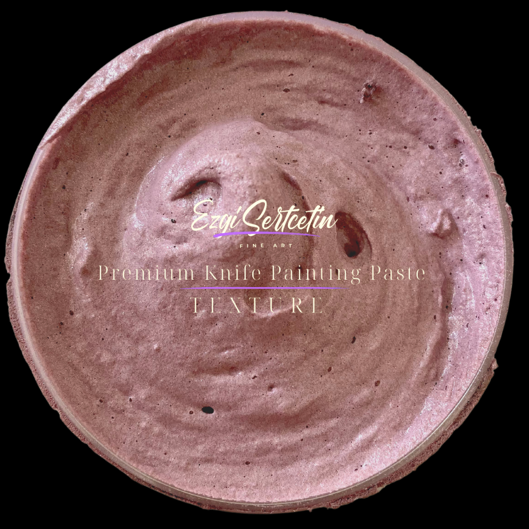 Premium Palette Knife Painting Paste|Texture Paste|Authentic Bright Colors|Ready to Use|Easy to Apply| 6oz