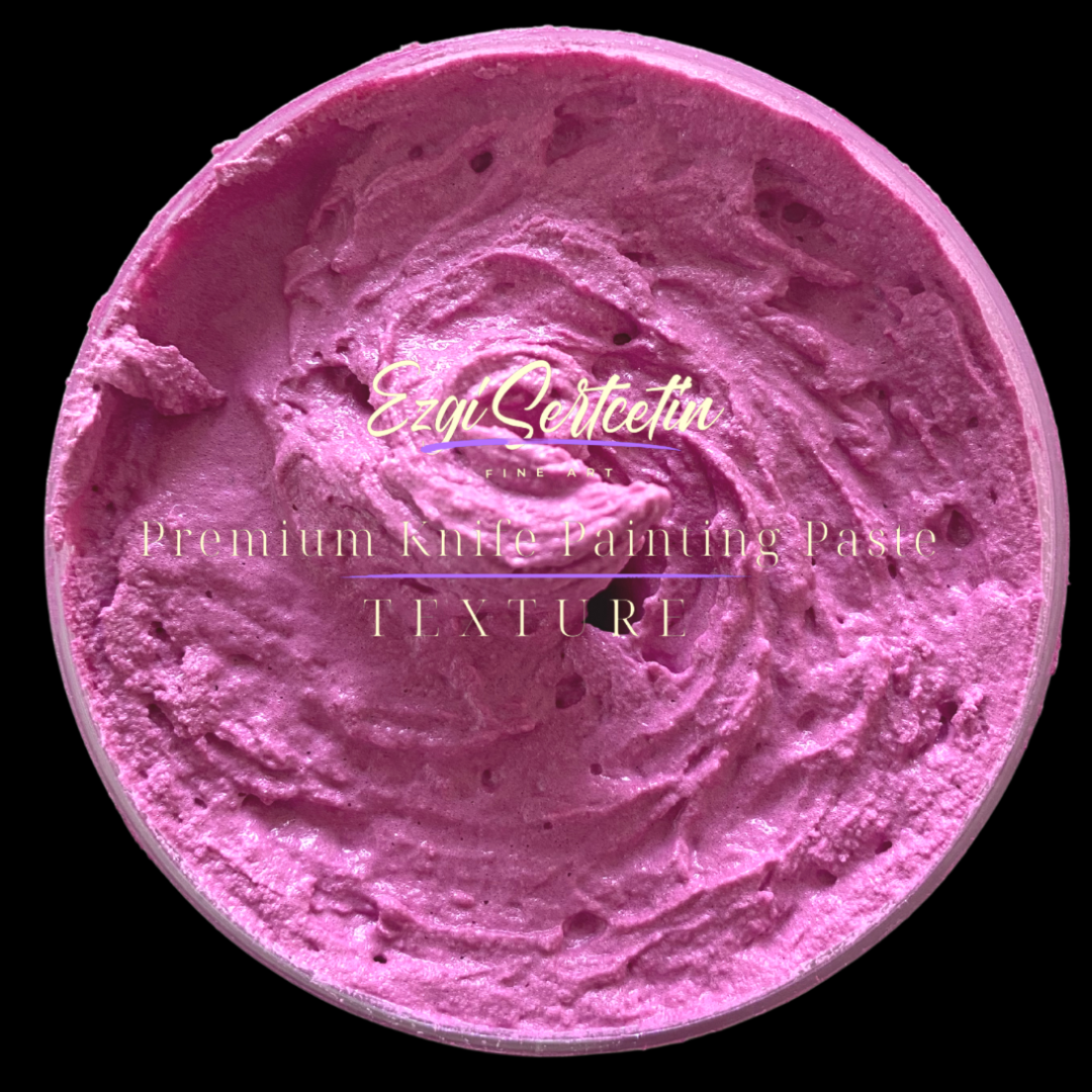 Premium Palette Knife Painting Paste|Texture Paste|Authentic Bright Colors|Ready to Use|Easy to Apply| 6oz
