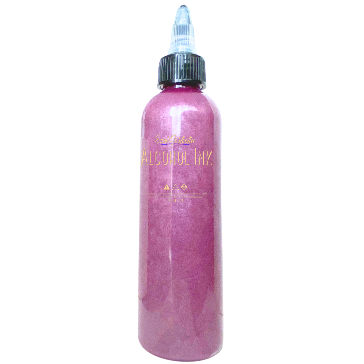 Premium Alcohol Ink|Metallic or Glitter Vibrant|High Saturated Unique Colors|4oz|For Tumblers,Coasters,Resin Dye,Alcohol Ink Paper,Yupo,Resin Petri Dish|by Ezgi Sertcetin