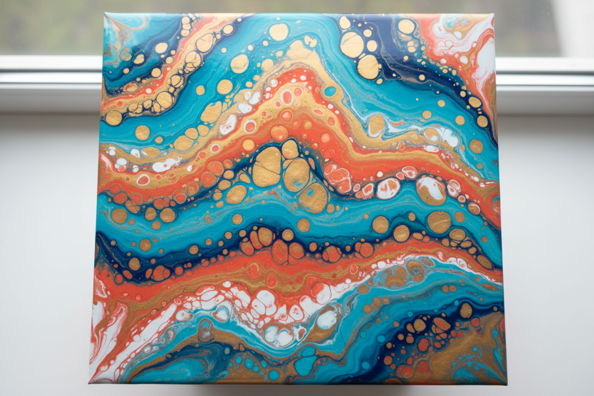 Pour Painting & Fluid Art