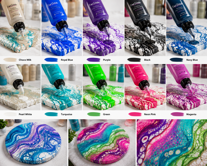 Premium Cell Activator | Ready to Pour | Create Perfect and Unique Cells in your Painting Works | 4oz by Volume | by Ezgi Sertcetin
