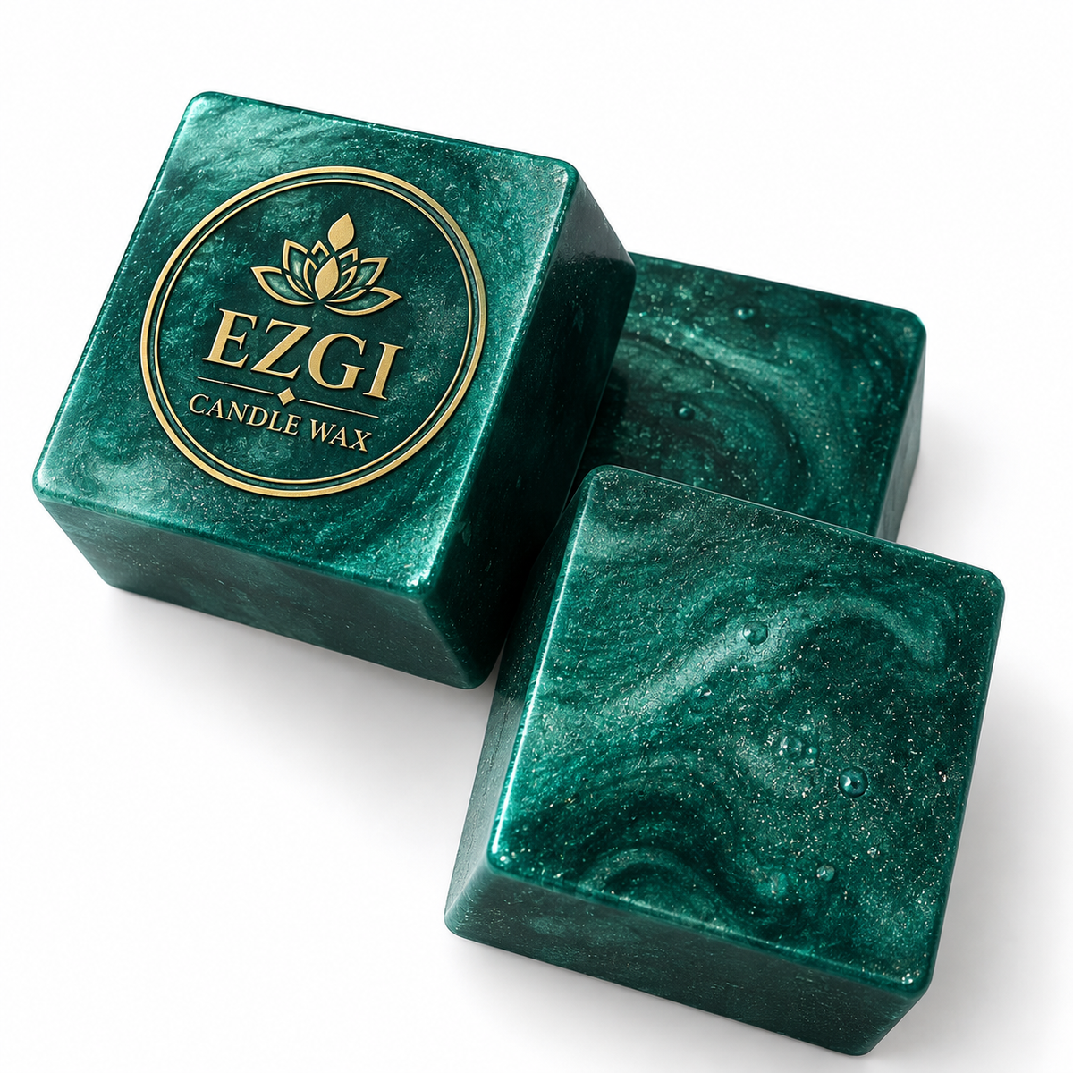 EZGI Metallic Candle Wax Bars – 30 Pcs 330g