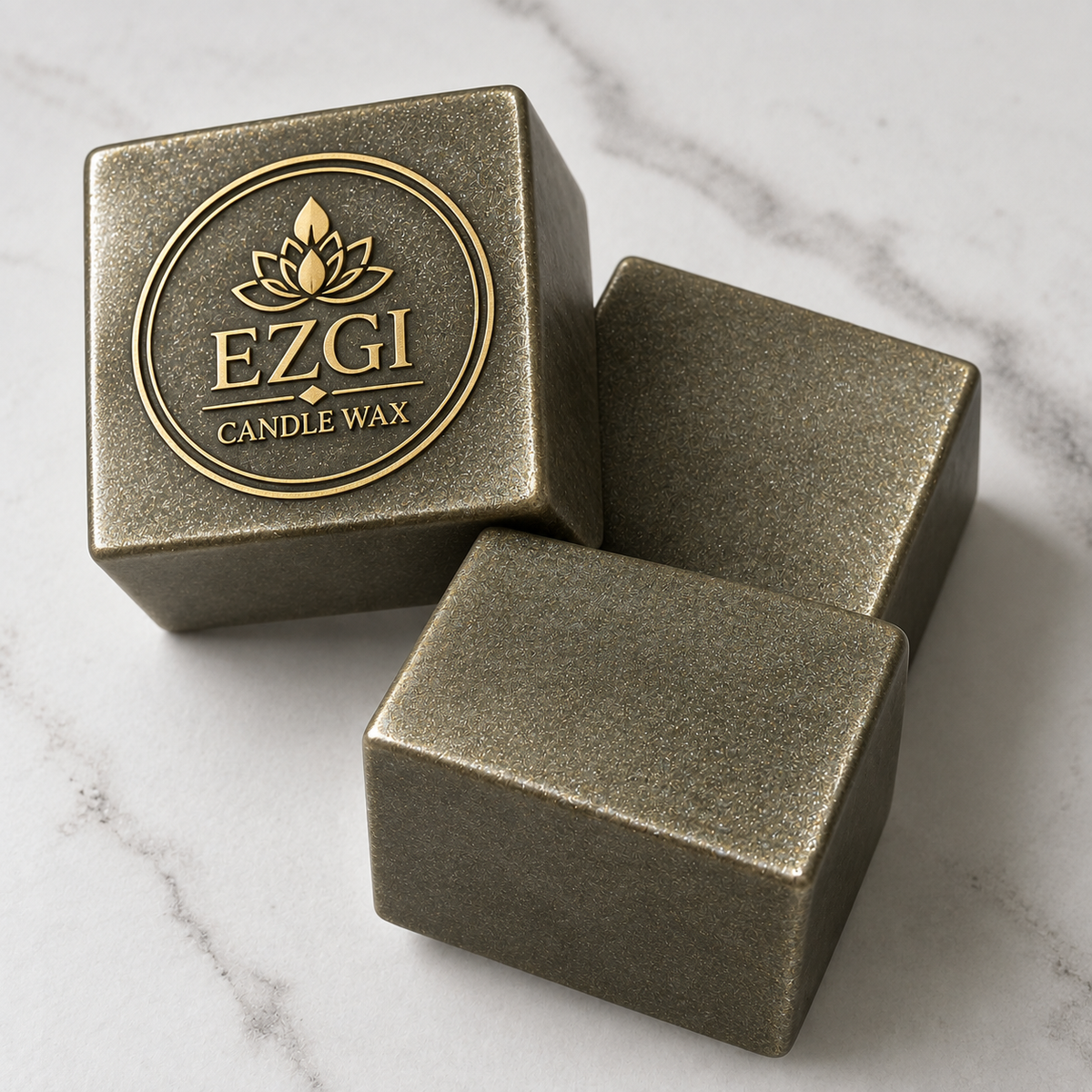 EZGI Metallic Candle Wax Bars – 30 Pcs 330g