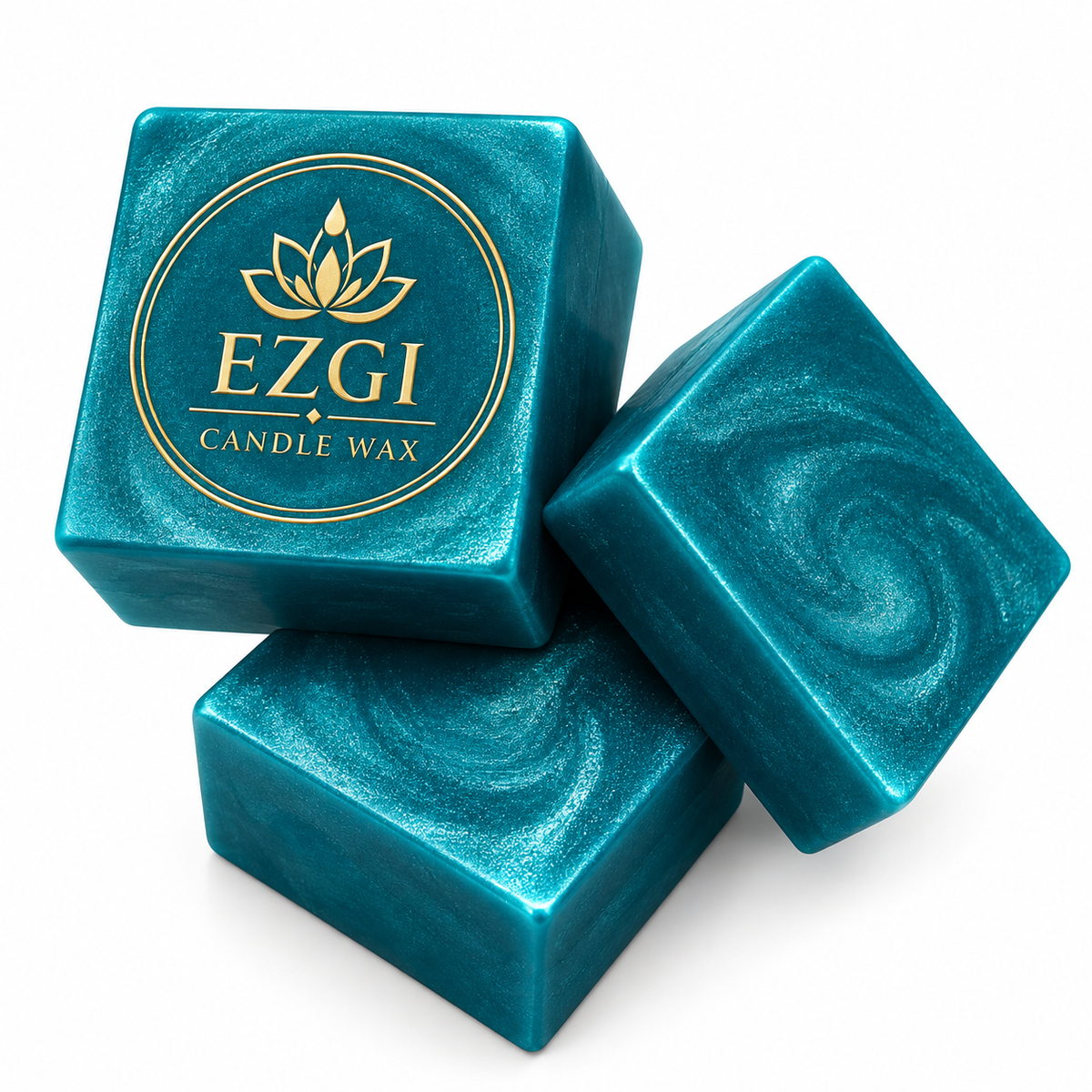 EZGI Metallic Candle Wax Bars – 30 Pcs 330g