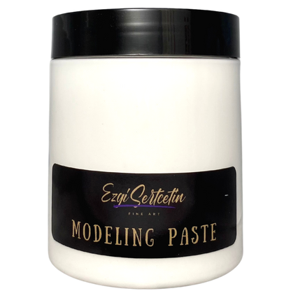 Premium Modeling Paste | Molding Paste | Lightweight Product | Ideal for Artwork and DIY | Perfect Density | by Ezgi Sertcetin