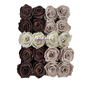 Preserved Rose Deco Gift Box|Premium Quality Handcrafted 20 Roses x 6.5 cm Diameter|Non Toxic|Excellent for All Events and Organizations|by Ezgi Sertcetin