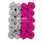 Preserved Rose Deco Gift Box|Premium Quality Handcrafted 20 Roses x 6.5 cm Diameter|Non Toxic|Excellent for All Events and Organizations|by Ezgi Sertcetin