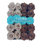 Preserved Rose Deco Gift Box|Premium Quality Handcrafted 20 Roses x 6.5 cm Diameter|Non Toxic|Excellent for All Events and Organizations|by Ezgi Sertcetin