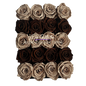 Preserved Rose Deco Gift Box|Premium Quality Handcrafted 20 Roses x 6.5 cm Diameter|Non Toxic|Excellent for All Events and Organizations|by Ezgi Sertcetin