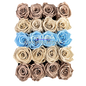 Preserved Rose Deco Gift Box|Premium Quality Handcrafted 20 Roses x 6.5 cm Diameter|Non Toxic|Excellent for All Events and Organizations|by Ezgi Sertcetin