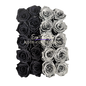 Preserved Rose Deco Gift Box|Premium Quality Handcrafted 20 Roses x 6.5 cm Diameter|Non Toxic|Excellent for All Events and Organizations|by Ezgi Sertcetin