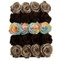 Preserved Rose Deco Gift Box|Premium Quality Handcrafted 20 Roses x 6.5 cm Diameter|Non Toxic|Excellent for All Events and Organizations|by Ezgi Sertcetin