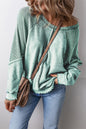 Round Neck Long Sleeve Sweatshirt